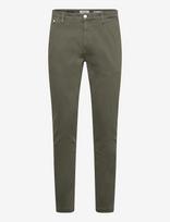 Replay - Benni Regular Hyperchino Color Xlite  Denim Trousers Alabaster - Chino stiliaus kelnės - Chaki spalva