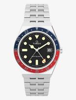 Timex - Q Timex Gmt - Analoginis laikrodis - Sidabro