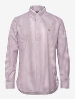 Polo Ralph Lauren - Custom Fit Striped Pinpoint Oxford Shirt - Verslo marškiniai