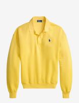 Polo Ralph Lauren - Polo-Collar Fleece Pullover - Polo marškinėliai - Geltona