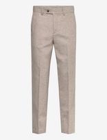 Lindbergh - Flannel Wool Blend Formal Pant - Klasikinės kelnės - Smėlio