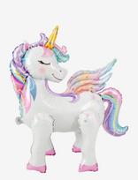 Joker - Foil Balloon Unicorn 3D - Vaikų šventės reikmenys - Marga / raštuota