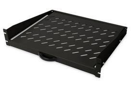 Kitos prekės Digitus  Extendible Shelf for fixed mounting on front 483 mm (19") profile rails | DN-19-TRAY-2-450-SW