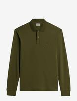 Tommy Hilfiger - L/S Liquid Cotton Reg Polo - Marškinėliai ilgomis rankovėmis - Žalia
