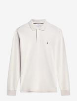 Tommy Hilfiger - L/S Liquid Cotton Reg Polo - Marškinėliai ilgomis rankovėmis - Smėlio