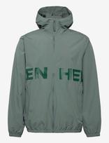Helly Hansen - Core Graphic Rain Jacket - Sportinis lietpaltis - Pilka