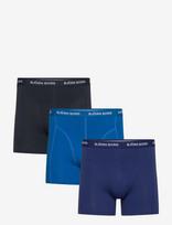 Björn Borg - Cotton Stretch Boxer 3P - Bokseriai - Tamsiai mėlyna