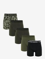 Björn Borg - Cotton Stretch Boxer 5P - Bokseriai - Marga / raštuota