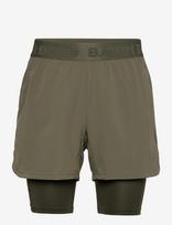 Björn Borg - Borg 2 In 1 Shorts - Sportiniai šortai - Žalia