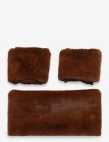 Andiata - Gianina Faux-Fur Accessory Set - Segamieji auskarai - Ruda