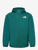 The North Face - Teen Zipline Rain Jacket - Striukė - Žalia