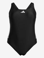 Adidas Sportswear - 3S Bld Suit  Ps - Sportinis maudymosi kostiumėlis - Juoda