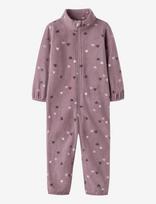 Name It - Nmnspektra Fleece Suit Aop Fo - Flisinis kombinezonas - Rožinė