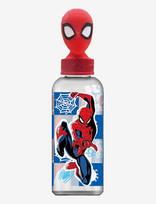 Spider-man - Spiderman, 3D Figurine Bottle, 560 Ml - Maistui - Marga / raštuota