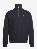 Morris - Maryon Half Zip Sweatshirt - Megztinis su užtrauktuku - Tamsiai mėlyna