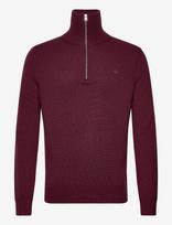 Morris - Hertford Half Zip - Megztinis su užtrauktuku - Burgundiška splava