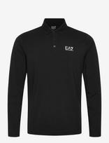 EA7 - Polo Shirt - Marškinėliai ilgomis rankovėmis - Juoda