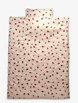 BrandMac - Bed Linen "By Mats" Mixed Roses 100X140, 40X45 Cm - Patalynės komplektas - Smėlio