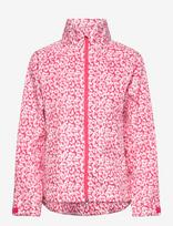 Daily Sports - Flaine Print Rain Jacket - Sportinis lietpaltis - Rožinė