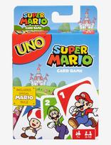 Mattel Games - Games Uno Super Mario - Kortų žaidimas - Mėlyna