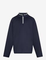 PUMA Golf - Boys Waffle Fleece 1/4 Zip - Flisinė striukė - Tamsiai mėlyna