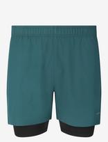 Endurance - Kros M 2-In-1 Shorts - Treniruočių šortai - Žalia