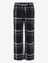 Björn Borg - Core Flannel Pyjama Pants - Pižamos kelnės - Juoda