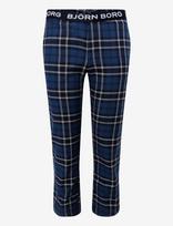 Björn Borg - Core Flannel Pyjama Pants - Pižamos kelnės - Mėlyna