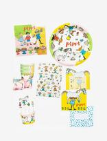 Joker - Pippi Party Pack Big - Vaikų šventės reikmenys - Marga / raštuota