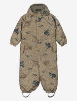 Mikk-line - Polyester Junior Suit - Aop Forrest - Slidinėjimo kombinezonai ir komplektai - Ruda