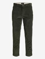 Jack & Jones - Jpstace Corduroy Chino Sn - Chino stiliaus kelnės - Chaki spalva