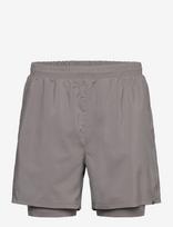 Newline - Nwlfast 2In1 Shorts - Treniruočių šortai - Pilka