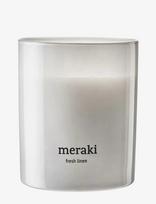 Meraki - Duftlys, Fresh Linen - Kvapni žvakė - Balta