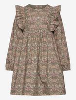 Huttelihut - Dress In Liberty Fabric - Proginė suknelė - Chaki spalva