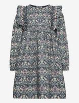 Huttelihut - Dress In Liberty Fabric - Proginė suknelė - Mėlyna