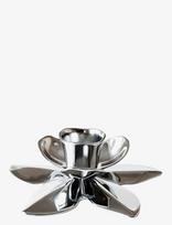 Kunstindustrien - Flower Art Deco Candlestick - Chrome - Žvakidė - Sidabro