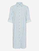 Saint Tropez - Zalindasz Shirt Dress - Iki kelių ir midi suknelės - Mėlyna