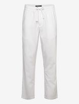 Clean Cut Copenhagen - Barcelona Luca Pants - Lininės kelnės - Balta