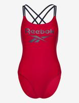 Reebok Performance - Womens Rbk Swimsuit Adalia - Sportinis maudymosi kostiumėlis - Raudona