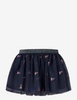Name It - Nmfveross Tulle Skirt - Tiulio sijonas - Tamsiai mėlyna