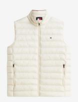 Tommy Hilfiger - Packable Recycled Vest - Liemenė - Kreminė spalva