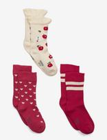 Minipop - Minipop Season Bamboo Socks 3 Pcs - Kojinės - Marga / raštuota
