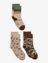 Minipop - Minipop Season Bamboo Socks 3 Pcs - Kojinės - Smėlio