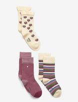 Minipop - Minipop Season Bamboo Socks 3 Pcs - Kojinės - Kreminė spalva