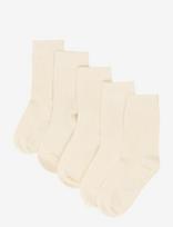 Minipop - Minipop Noos Bamboo Socks 5 Pack - Kojinės - Kreminė spalva