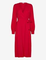 Bubbleroom - True Wrap Dress - Ilga suknelė - Raudona