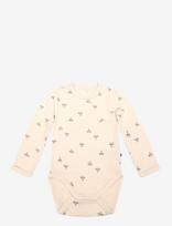 Hummel - Hmlmini Wool Body L/S - Marškinėliai ilgomis rankovėmis - Pilka