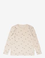 Hummel - Hmlmini Wool T-Shirt L/S - Ilgarankoviai marškinėliai - Pilka