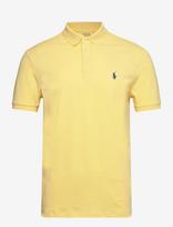 Polo Ralph Lauren - Custom Slim Fit Stretch Mesh Polo Shirt - Marškinėliai trumpomis rankovėmis - Geltona