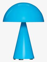 Hübsch - Mush Portable Lamp Blue - Stalinė lempa - Mėlyna